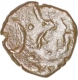 Copper Paisa Coin of Dhar in the name of Shah Alam II. 