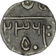 Silver 1/4 Rupee of Dulep Singh of Pratapgarh in the name of Shah Alam II.