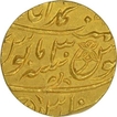 Gold Mohur of Bengal Presidency of Muhammadabad Banaras Mint.