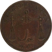 Copper Quarter Anna of Bombay Presidency.