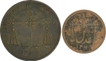 Copper Quarter Anna & One Twelvth Anna of Bombay Presidency.