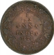 Copper one Twelfth Anna of Victoria Queen of Calcutta Mint of 1874.