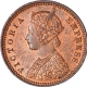 Copper One Twelfth Anna of Victoria Empress of Calcutta Mint of 1898.