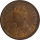 Copper Half Pice of Victoria Empress of Calcutta Mint of 1888. 