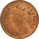 Copper Half Pice of Victoria Empress of  Calcutta Mint of 1901.