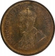 Bronze Half Pice of King George V of Calcutta Mint of 1916.