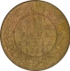 Copper One Quarter Anna of King George V of Bombay Mint of 1924.