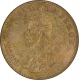 Copper One Quarter Anna of King George V of Bombay Mint of 1924.