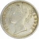 Silver Quarter Rupee of Victoria Queen of 1840.