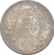 Silver Half Rupee of King George V of Bombay Mint of 1928.