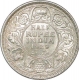 Silver Half Rupee of King George V of Calcutta Mint of 1929.