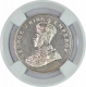 Cupro Nickel Eight Annas of King George V of Bombay Mint of 1920.