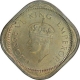 Roll of Cupro Nickel Two Annas of King George VI of Calcutta Mint of 1941.