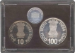 1982 Proof Set of 9th Asian Games Delhi of Bombay Mint.