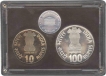 1982 Proof Set of National Integration of Bombay Mint.