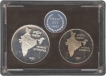 1982 Proof Set of National Integration of Bombay Mint.