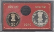 1985 Proof Set of Indira Gandhi of Bombay Mint.