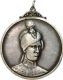 Silver Medal of Bundi of Bahadur Singh Maharao Raja.