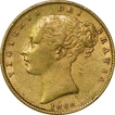 Gold Sovereign of United Kingdom of Victoria Queen.