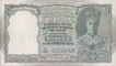 Five Rupees Bank Note of King George VI Signed by C D Deshmukh of 1944.