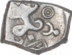 Silver Quarter Karshapana Coin of Saurashtra Janapada.