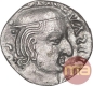 Silver Drachma Coin of Viradaman of Kardamaka Family of Western Kshatrapas.