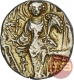 Debased Gold Dinar Coin of Kushan Dynasty of Kipanada.