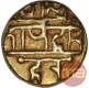 Rare Gold Half Varaha Coin of Vijayanagara Empire of Harihara II.