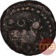 Copper Coin of Pratapa Devaraya of Sangama Dynasty of Vijayanagar Empire.