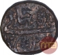 Copper One Dam Coin of Shahjahan of Ahmadabad Mint of Amardad Month.