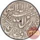 Silver One Rupee Coin of Shahjahan of Surat Mint.