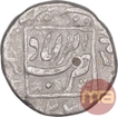 Silver One Rupee Coin of Aurangzeb Alamgir of Akbarabad Mint.