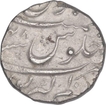 Silver One Rupee Coin of Aurangzeb Alamgir of Alamgirpur Mint. 