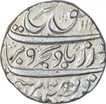 Silver One Rupee Coin of Farrukhsiyar of Arkat Mint.