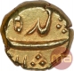 Gold Pagoda Coin of Ahmad Shah Bahadur of Imtiyazgarh Mint.