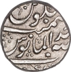 Silver One Rupee Coin of Shah Alam II of Kankurti Mint.