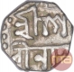 Silver One Sixteenth Rupee Coin of Gaurinatha Simha of Assam.