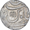 Silver One Rupee Coin of Chakan Mominabad Mint of Maratha Confederacy.