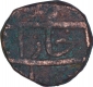 Copper One Paisa Coin of Haidar Ali of Haidarnagar Mint of Mysore Kingdom.