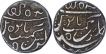 Silver One Rupee Coins of Gaj Singh of Baldat Bikaner Mint of Bikaner.