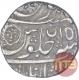 Silver One Rupee Coin of Malhar Nagar Mint of Indore State.