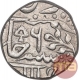 Silver One Rupee Coin of Madan Singh of Jhalawar Mint.