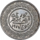 Silver Five Kori Coin of Khengarji III of Bhuj Mint of Kutch State.