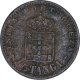 Bronze One Twelfth Tanga Coin of Carlos I of Indo Portuguese.