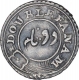 Silver Double Fanam Coin of Madras Presidency.