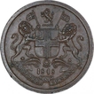 Copper One Twelfth Anna Coin of East India Company of Calcutta Mint of 1848.