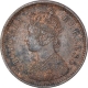 Copper Half Pice Coin of Victoria Empress of Calcutta Mint of 1894. 