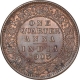 Copper One Quarter Anna Coin of King Edward VII of Calcutta Mint of 1903.