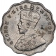 Cupro Nickel One Anna of King George V of Calcutta Mint of 1929.