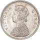 Silver Two Annas Coin of Victoria Queen of Calcutta Mint of 1862. 